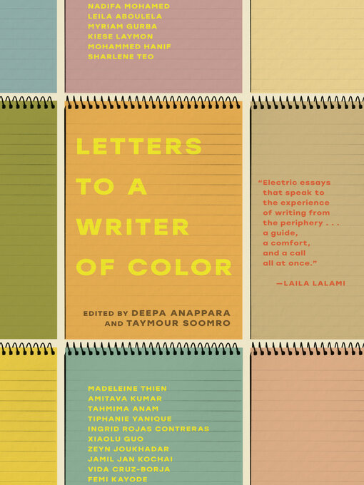 Title details for Letters to a Writer of Color by Deepa Anappara - Available